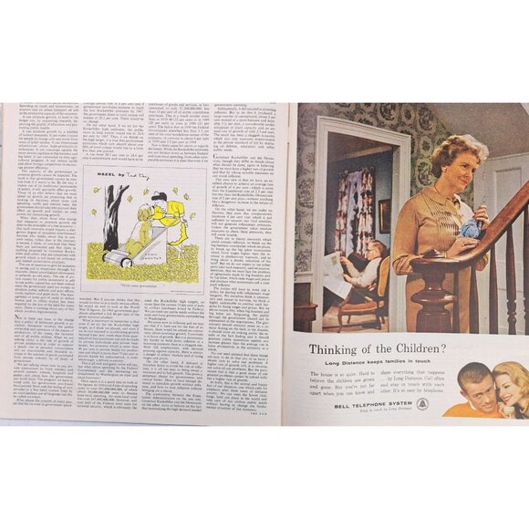 Vintage Saturday Evening Post Magazine November 5 1960 Richard Nixon Rockwell - Picture 10 of 15